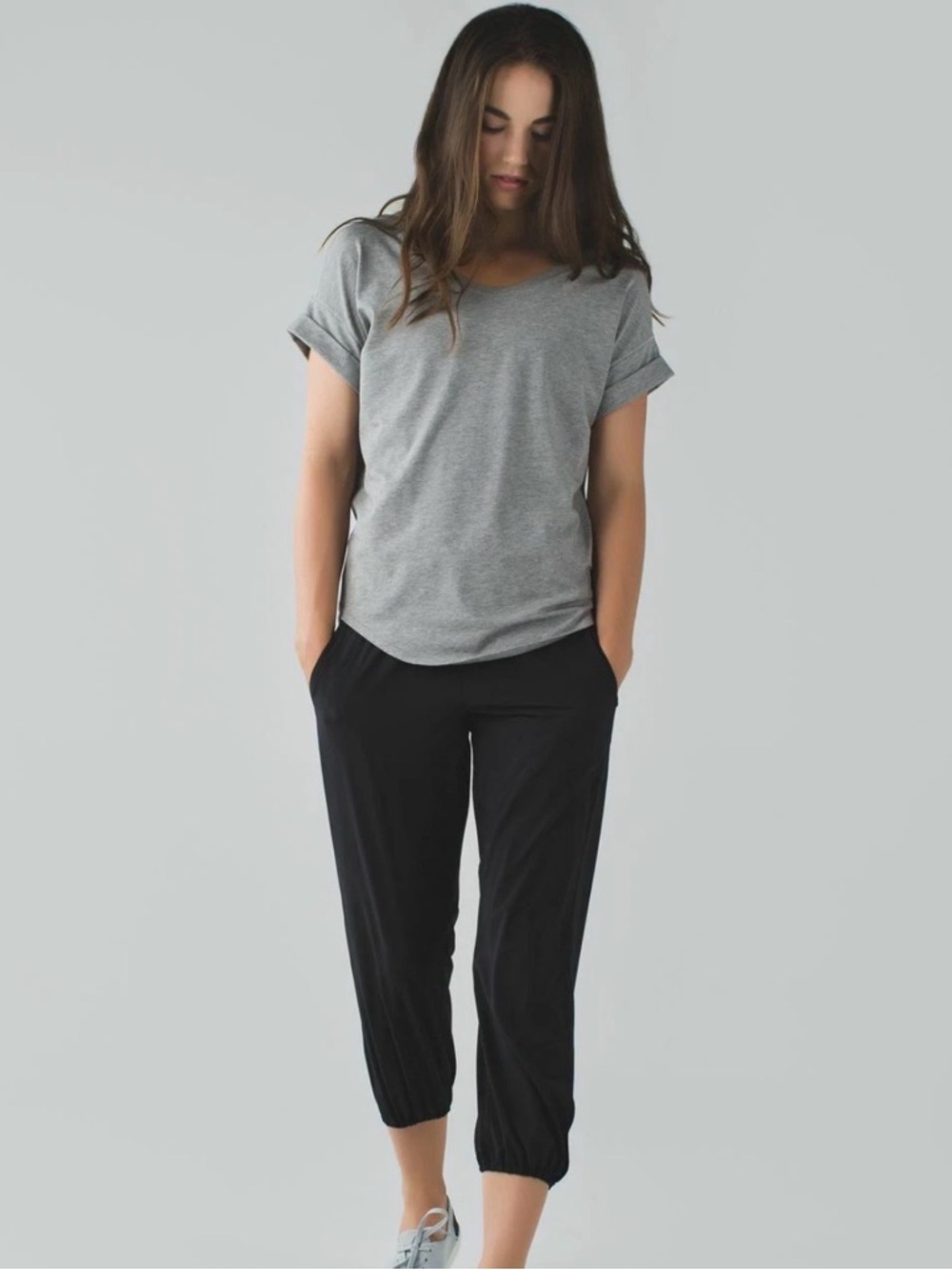 Lululemon Om Pant Black Inkwell Size 8